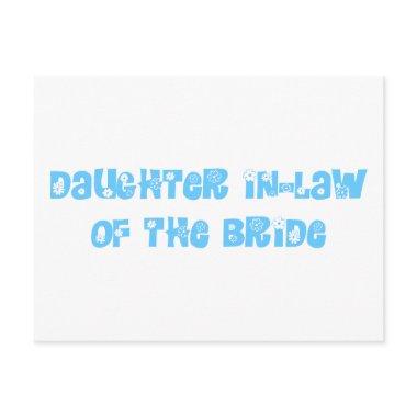 Daughter In-Law of the Bride Post