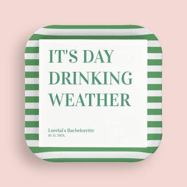 Day Drinking Weather Funny Bachelorette Napkins