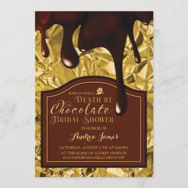 Death by Chocolate Bridal Shower Invitations