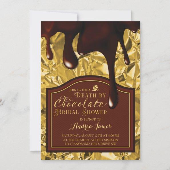Death by Chocolate Bridal Shower Invitations