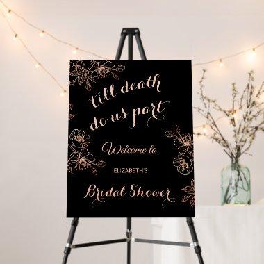 Death Do Us Part | Goth  Reception Foam Board