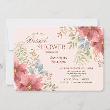 December Bridal Shower Invitations