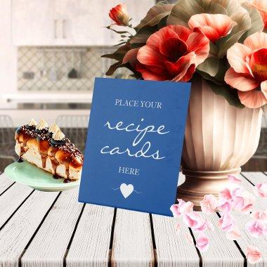 Deep Blue Signature Script Recipe  Pedestal Sign