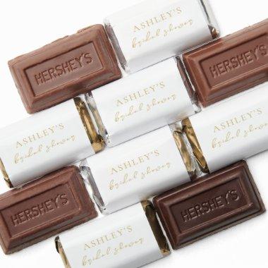 Delicate Gold Elegant  Hershey's Miniatures