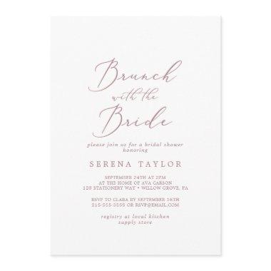 Delicate Rose Gold Brunch with the Bride Shower