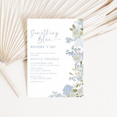 Delicate Soft Something Blue Floral