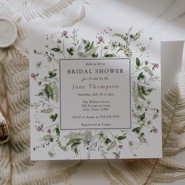 Delicate Wildflower Frame