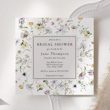 Delicate Wildflower Frame