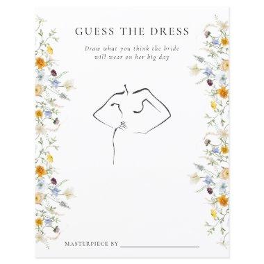 Delicate Wildflower Guess The Dress Game