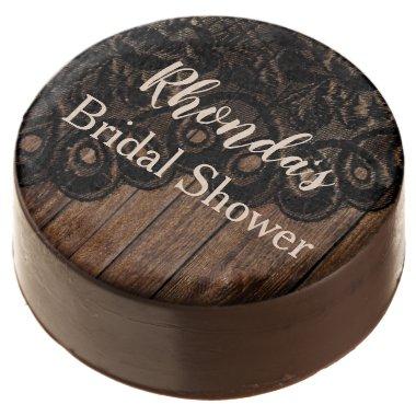 Delicious Rustic Wood  Chocolate Covered Oreo