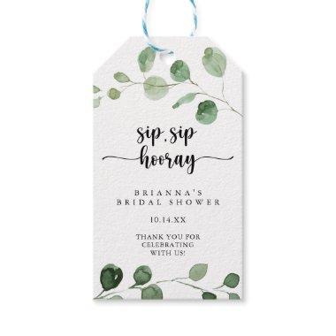 Delight Eucalyptus Sip Sip Hooray   Gift Tags