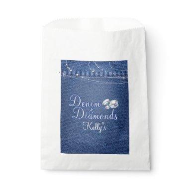 Denim and Diamonds Party , Custom Party Bags