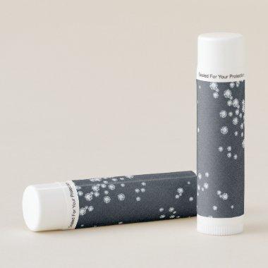 Denim & Diamonds Scattered Bling Glam Party Favor Lip Balm