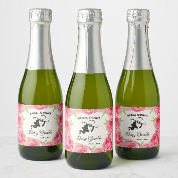 Derby Bridal Shower Mini Sparkling Wine Labels