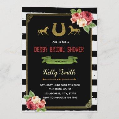 Derby theme party bridal shower Invitations