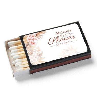 Desert Dried Palms Pampas Grass Boho  Matchboxes