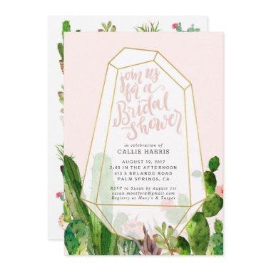Desert Succulent  - Pink