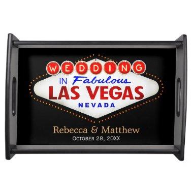 Destination Wedding in Fabulous Las Vegas Serving Tray