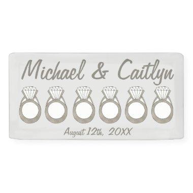 Diamond Engagement Ring Wedding  Banner
