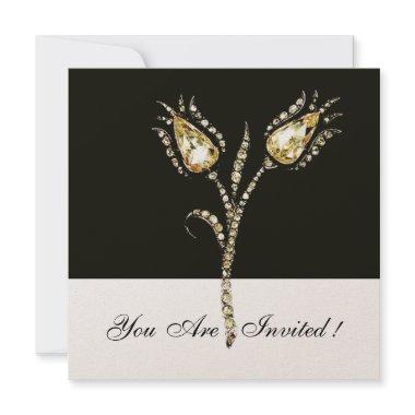 DIAMOND TULIPS ,Gold Metallic