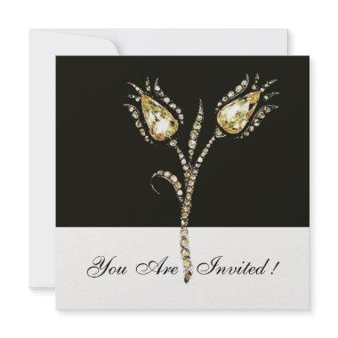 DIAMOND TULIPS ,Ice Metallic Invitations