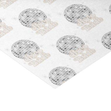 Disco Bride Retro Disco Ball  Tissue Paper