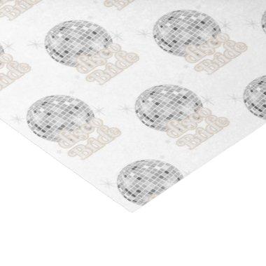 Disco Bride Retro Disco Ball Bridal Shower Tissue Paper