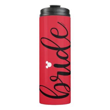 Disney's Minnie Mouse Bride Script Thermal Tumbler