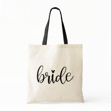 Disney's Minnie Mouse Bride Script Tote Bag