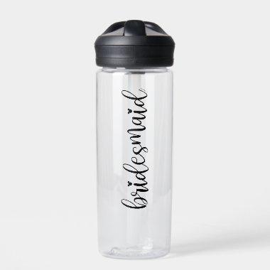 Disney's Minnie Mouse Bridesmaid Script Water Bottle