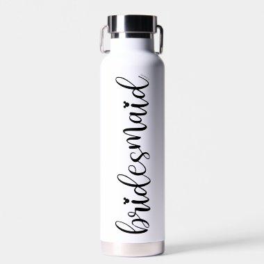 Disney's Minnie Mouse Bridesmaid Script Water Bottle