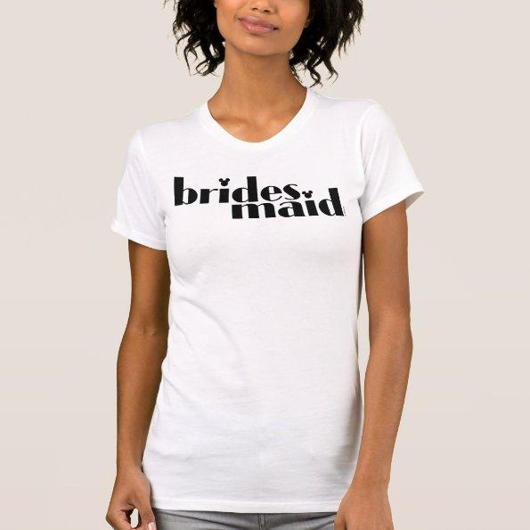 Disney's Minnie Mouse Bridesmaid T-Shirt