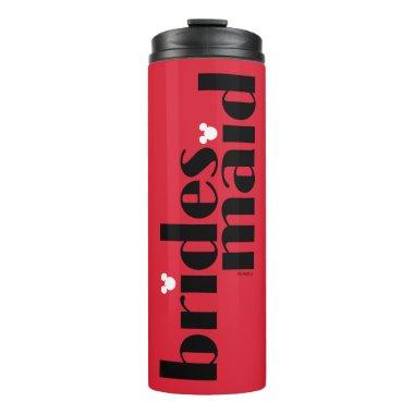 Disney's Minnie Mouse Bridesmaid Thermal Tumbler