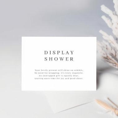 Display Shower Clean Simple  Enclosure