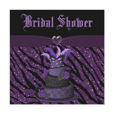 Diva Cake & Printed Zebra Glitter