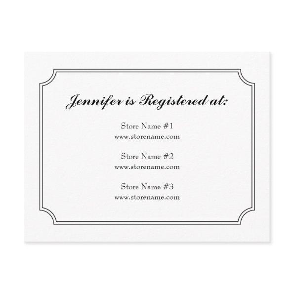 Dogwood Plaid Registry