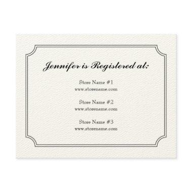 Dogwood Plaid Registry