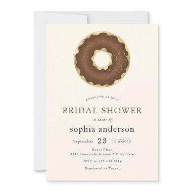 Donut Bridal Shower Invitations