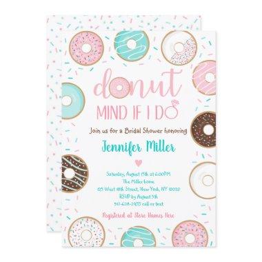 Donut Sprinkles Pink Blue  Brunch
