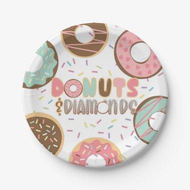 Donuts & Diamonds  Plate