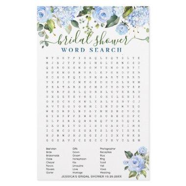 DOUBLE SIDED Blue Hydrangea  Game