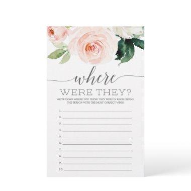 Double Sided  Game Blushing Blooms
