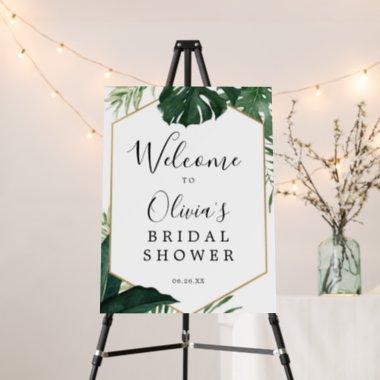Double Sided Bridal Shower Welcome and Favors Sign