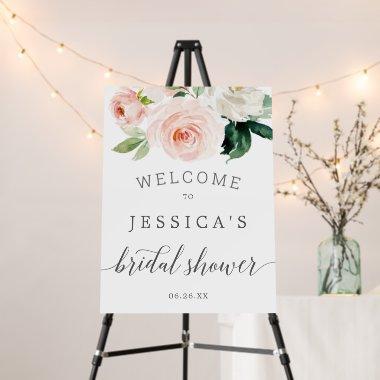 Double Sided Bridal Shower Welcome and Favors Sign