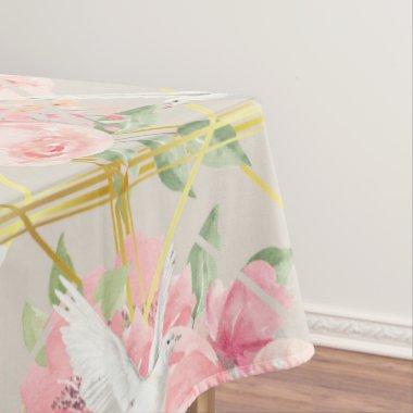 Dove bird,birds,love,peace,new beginnings,hope.  tablecloth