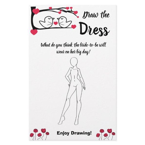 Draw the Dress  Game  Love Bird Flyer