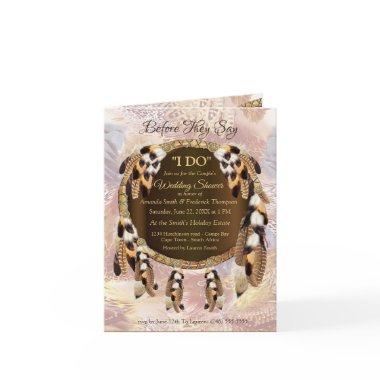 Dream Catcher Couple Shower Invitations