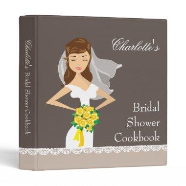 Dreamy Bride Bridal Shower Cookbook Recipe Binder