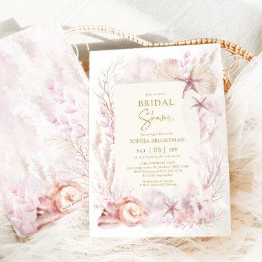 Dreamy Ocean Bridal Shower Under the Sea Brunch Invitations