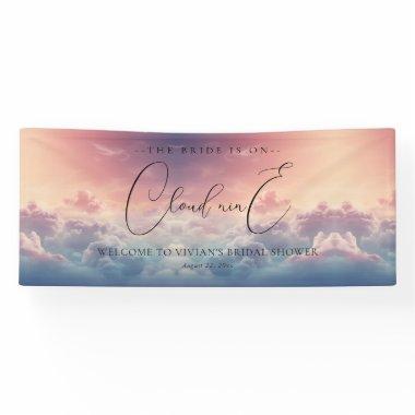 Dreamy Sunset Cloud Nine  Welcome Banner